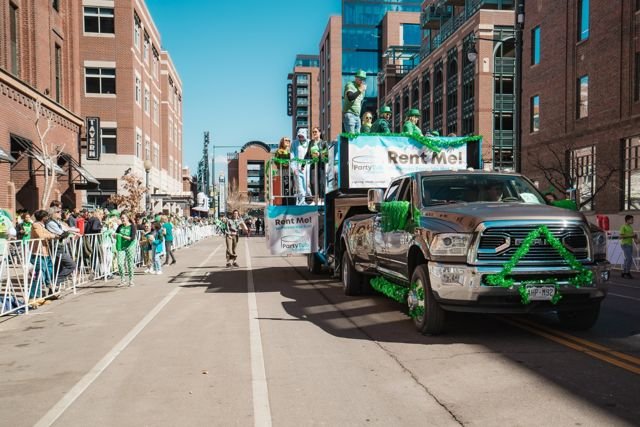 Denver St. Patrick’s Day Parade promotional appearance